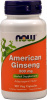 NOW American Ginseng (Женьшень) 500 mg, 100 капс.